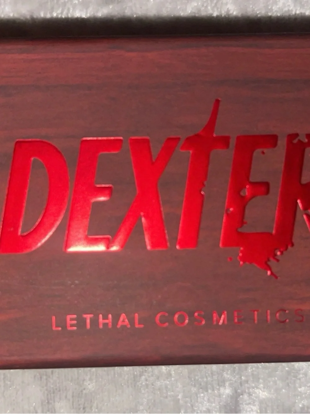 Lethal Cosmetics x Dexter Eyeshadow Palette NIB Limited EditionOfficial Licensed
